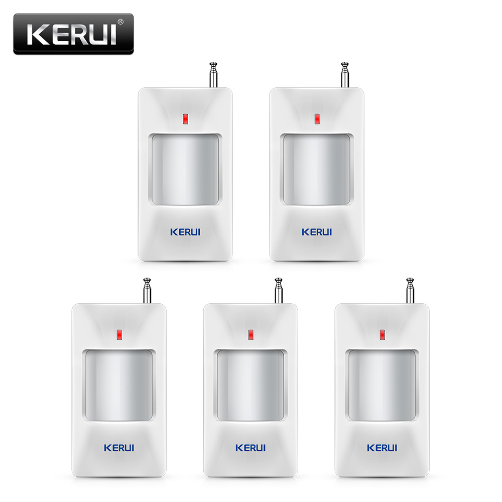 Sim Gsm Alarm - KERUI 무선 PIR 모션 센서 경보