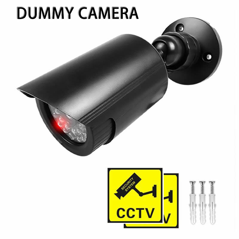 Fake Camera Dummy - 창의적인 무선 모형 총알 CCTV 카메라