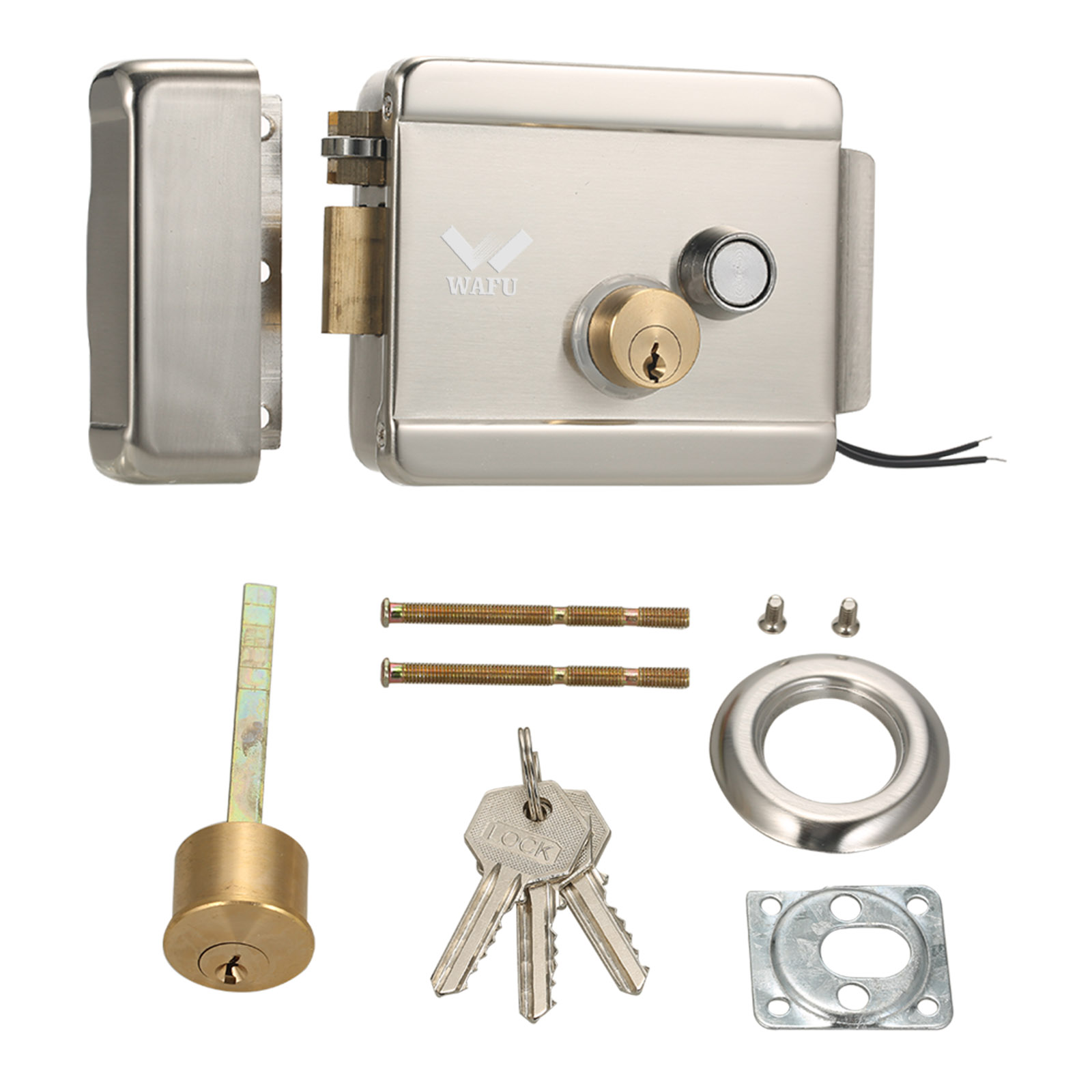 Home Security Locks For Doors - WAFU 스마트 전기 게이트 문짝 잠금