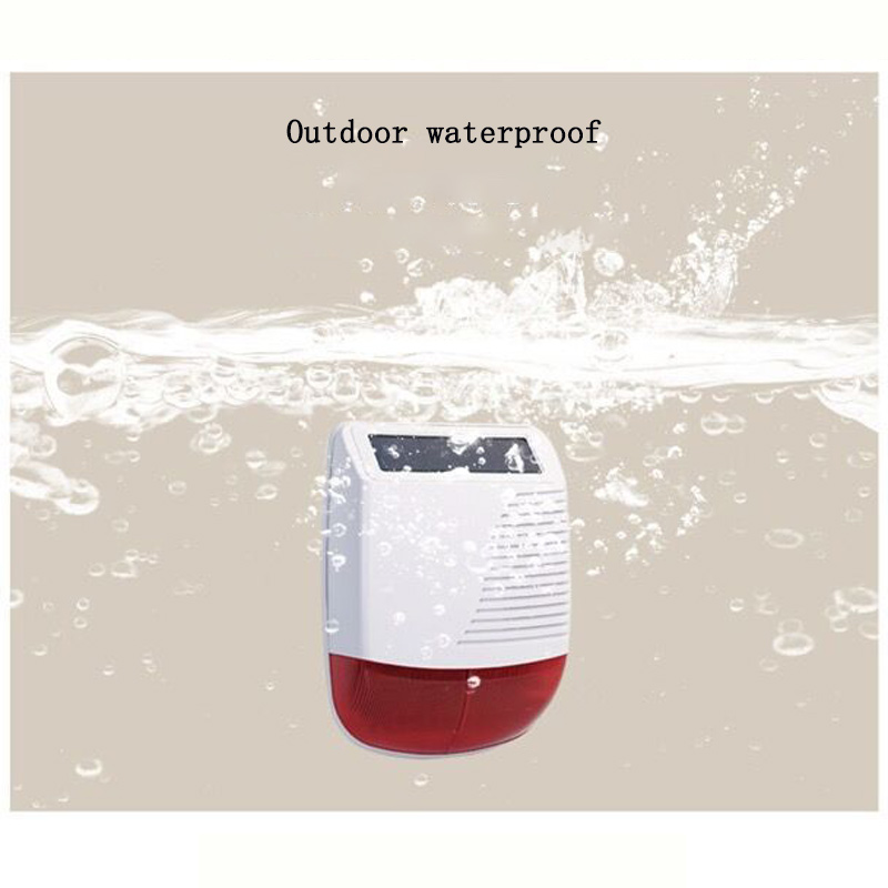 Alarm Siren Outdoor - 야외용 433MHz 무선 방수 스마트 청각