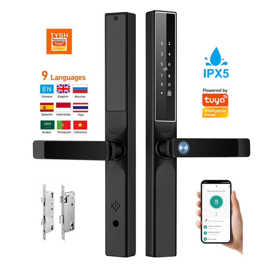Home Security Services - 투야 앱 지문 도어락 코드 카드