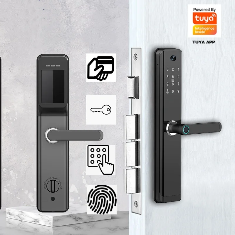 Home Security Features - 스마트 홈 보안 도어락 투야 와이파이