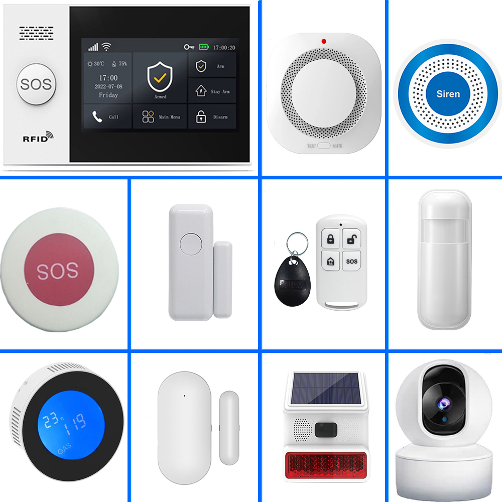 Home Security Diy - PGST 4G Tuya 스마트 홈 경보
