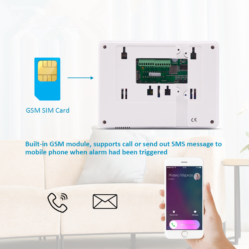 Focus ST-IIIB 영어 음성 지원 듀얼 네트워크 - Sim Gsm Alarm 리뷰 및 가격
