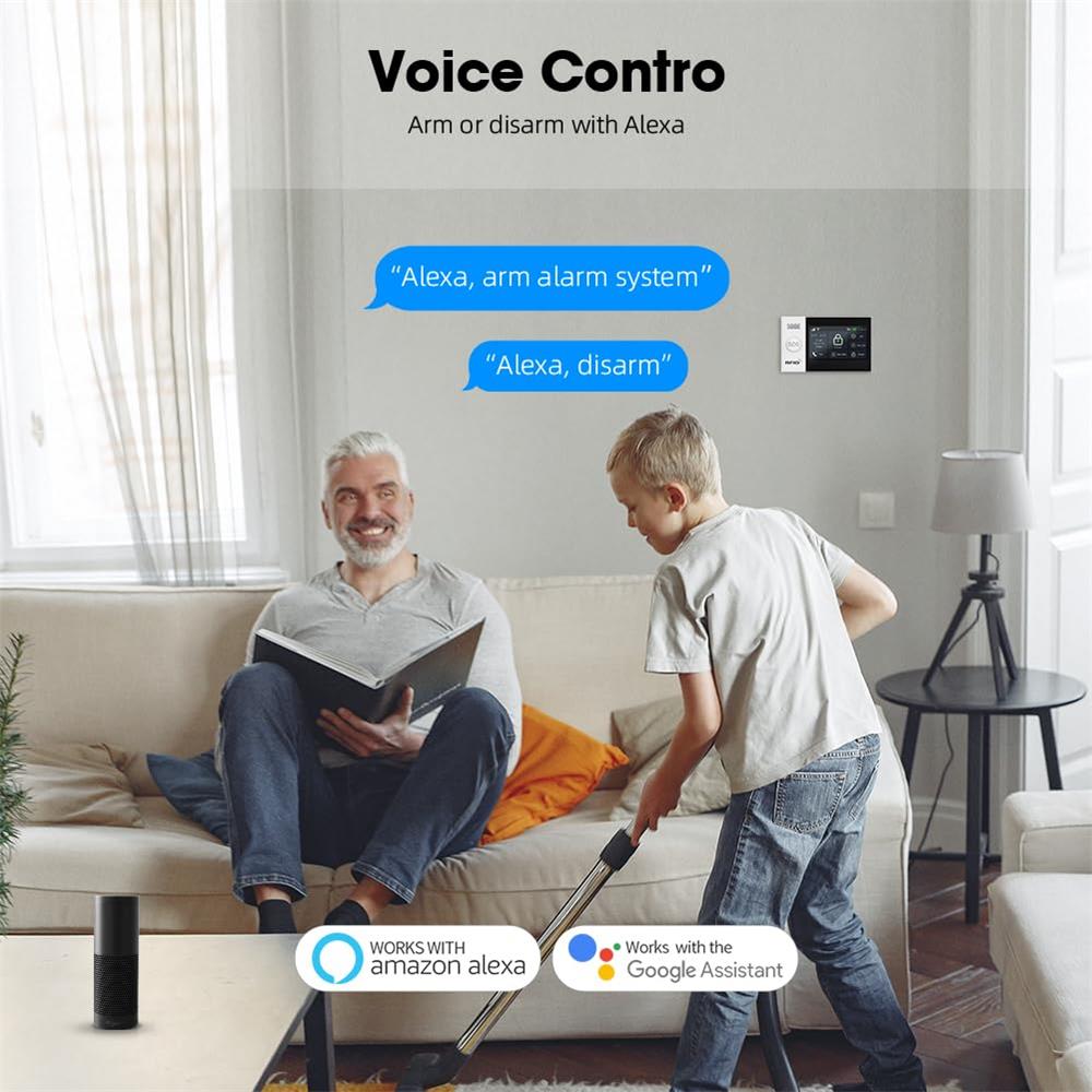 2.4G WIFI 스마트 GSM 알람 시스템, TUYA - Sim Gsm Alarm 리뷰 및 가격