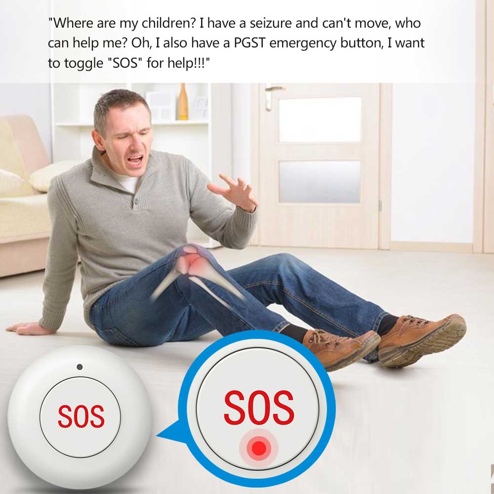 무선 SOS 버튼 스마트 홈 게이트 보안 초인종 433 - Home Security Services 리뷰 및 가격