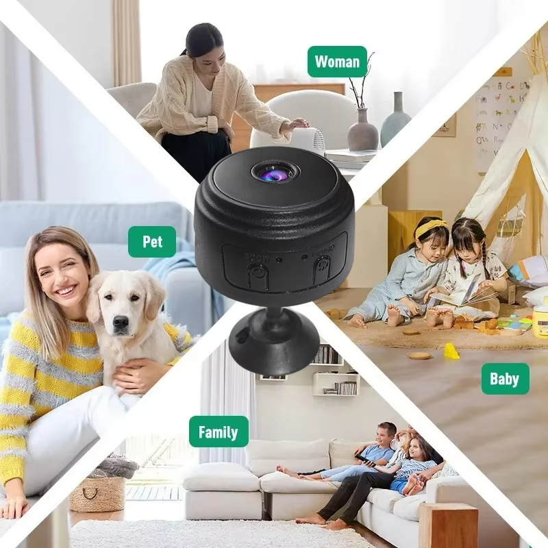 A9 미니 WiFi HD 1080P 보안 카메라 무선  - Home Security Diy 리뷰 및 가격