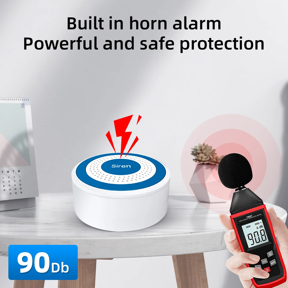 MULO 미니 알람 사이렌 무선 433MHz 사운드 및 - Sim Gsm Alarm 리뷰 및 가격
