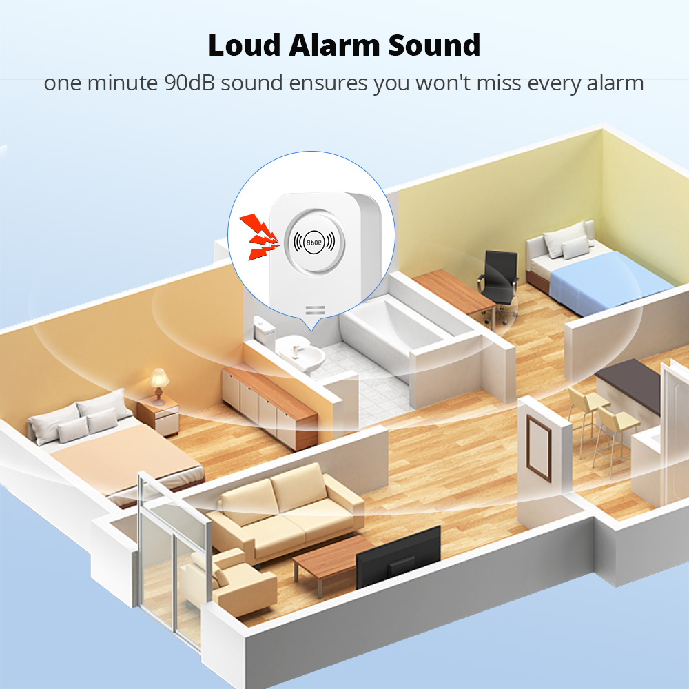 KERUI 무선 워터 센서 90db 알람 누수 감지기  - Home Security Outdoor 리뷰 및 가격