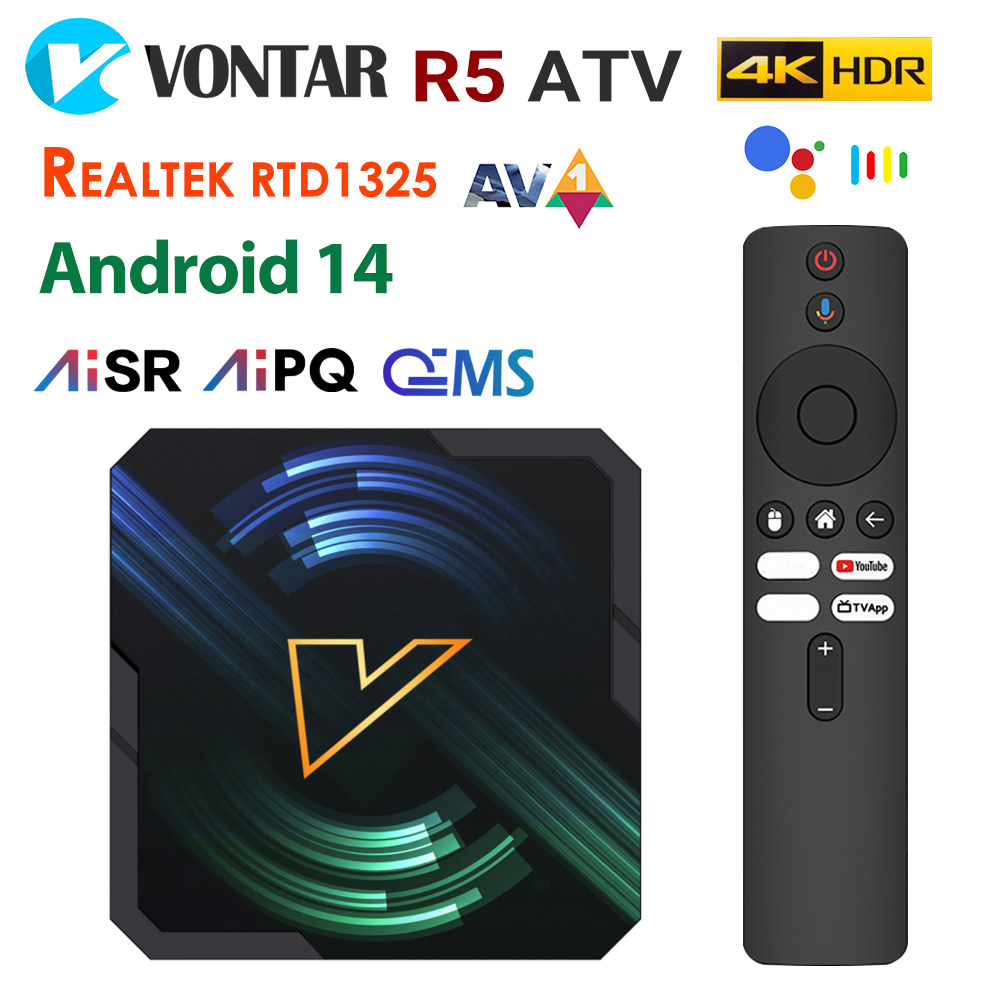 VONTAR R5 ATV 안드로이드14 TV 박스 Re - Home Security Ai 리뷰 및 가격