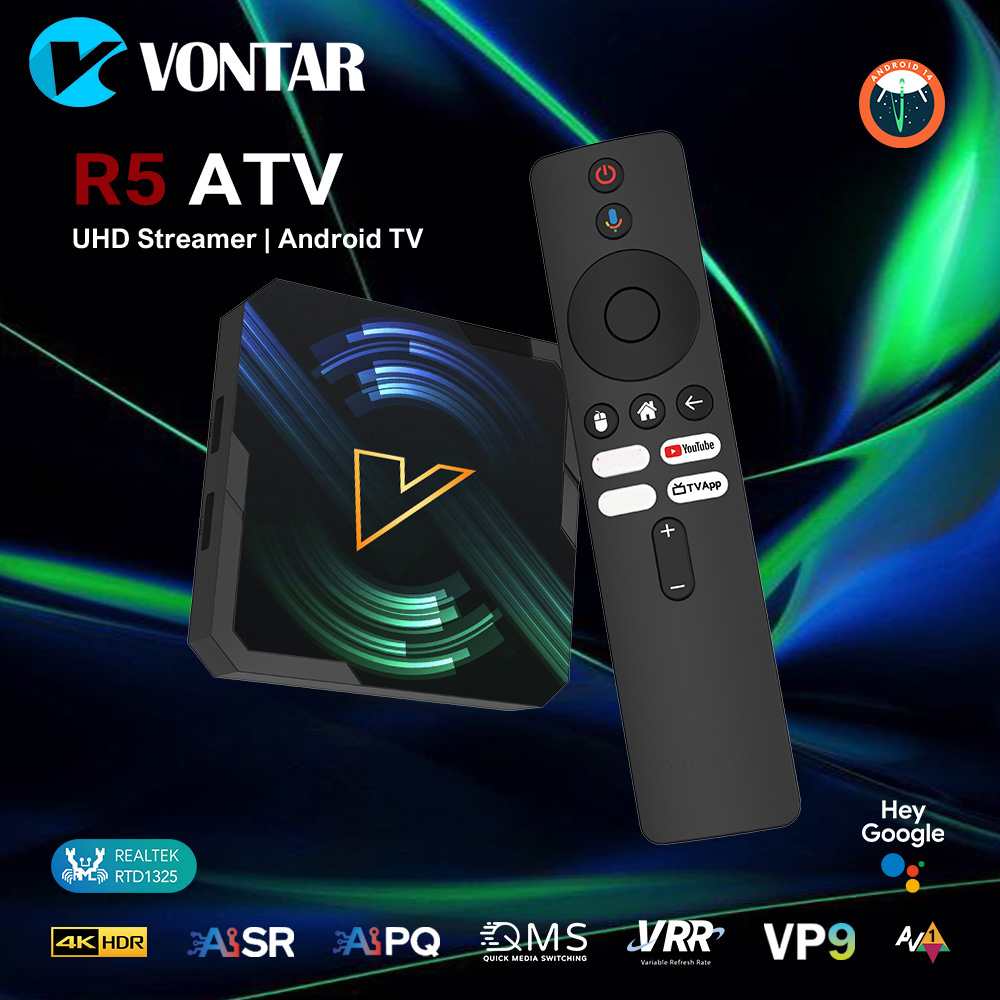 VONTAR R5 ATV 안드로이드14 TV 박스 Re - Home Security Ai 리뷰 및 가격