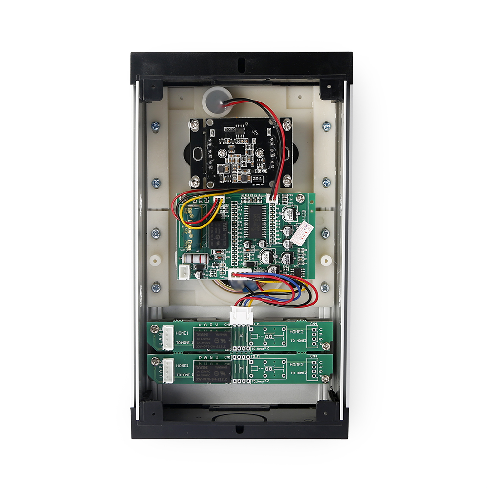 4선식 2가족용 비디오 도어폰 인터콤 시스템 7인치 모 - Home Security Locks For Doors 리뷰 및 가격