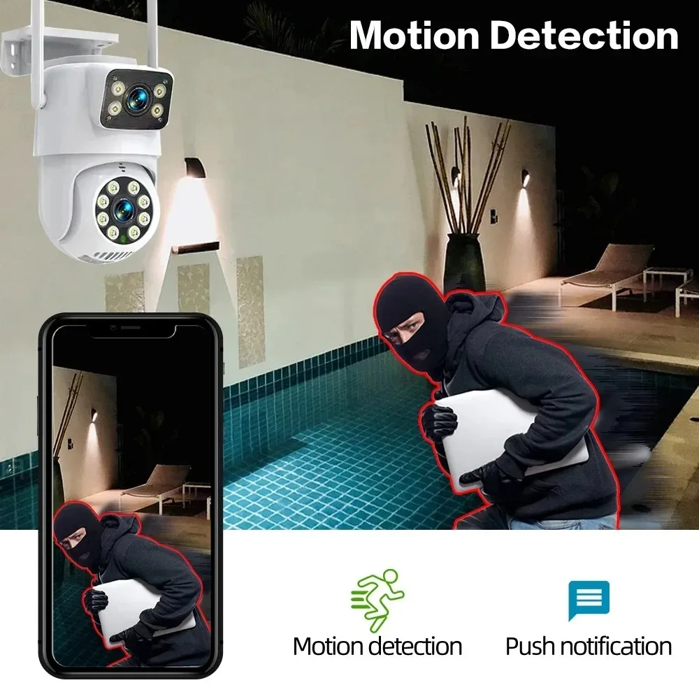 10채널 CCTV 보안 4K 듀얼 렌즈 PTZ 카메라  - Home Security Camera System 리뷰 및 가격