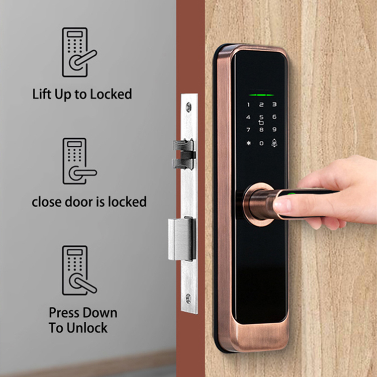 디지털 스마트 도어락 비밀번호 홈 우드 소형 전자 미니 - Home Security Locks For Doors 리뷰 및 가격