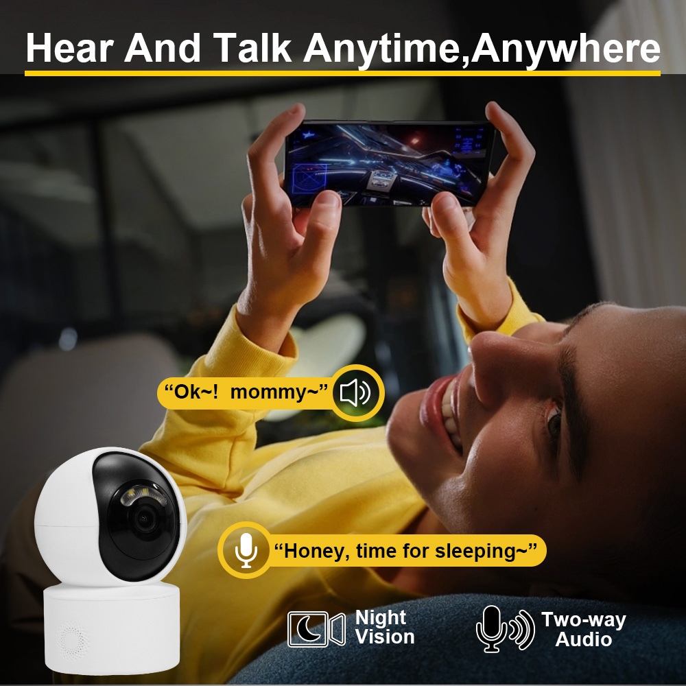 유시 5MP 와이파이 보안 PTZ 실내 IP 카메라 3 - Home Security Ai 리뷰 및 가격