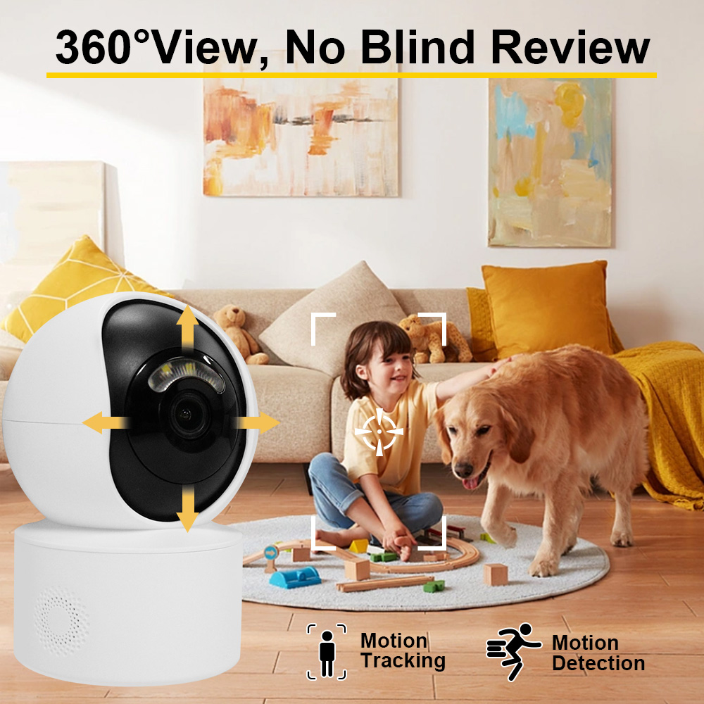 유시 5MP 와이파이 보안 PTZ 실내 IP 카메라 3 - Home Security Ai 리뷰 및 가격