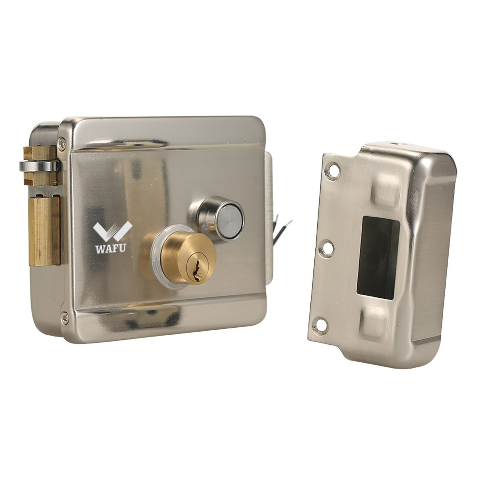 WAFU 스마트 전기 게이트 문짝 잠금 장치, 보안 전 - Home Security Locks For Doors 리뷰 및 가격