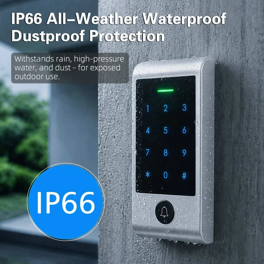 도어벨 버튼이 있는 고급 WIFI 원격 제어 터치 키패 - Home Security Locks For Doors 리뷰 및 가격