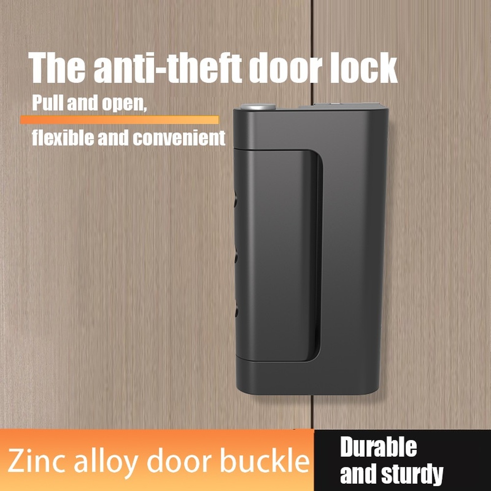 1pc 아연 합금 도난 방지 도어 래치 버클 잠금 장치 - Home Security Locks For Doors 리뷰 및 가격