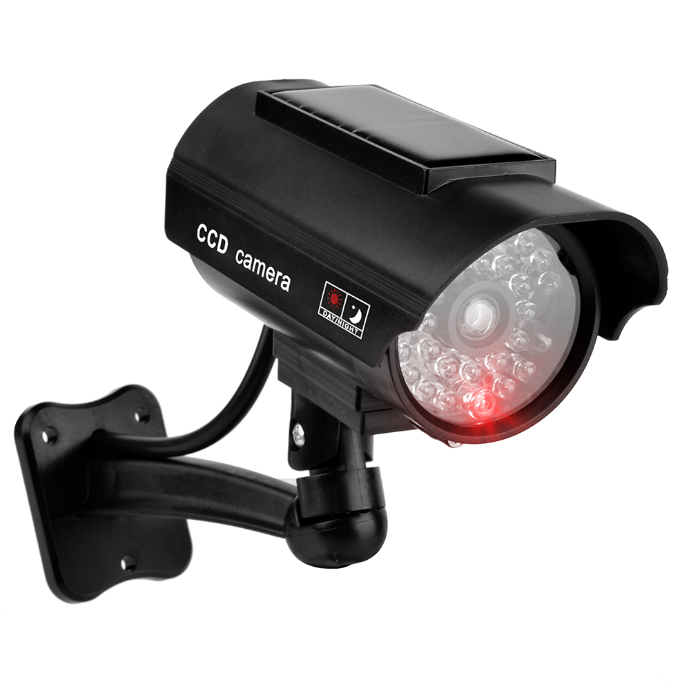 깜빡이는 빨간색 LED 조명이 있는 모형 CCTV 카메 - Fake Camera Dummy 리뷰 및 가격