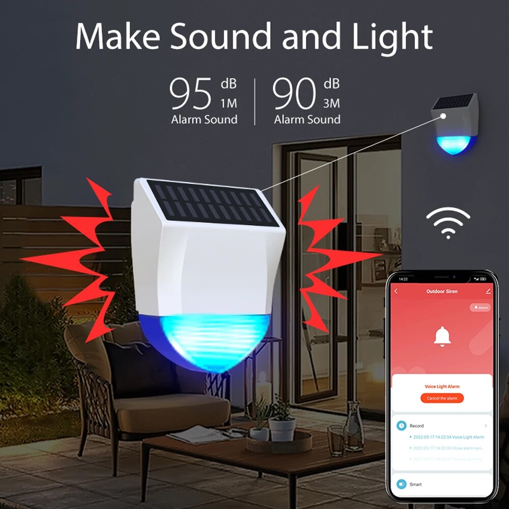 Zigbee/Wifi 사이렌 경보 용 Tuya Smar - Alarm Siren Outdoor 리뷰 및 가격