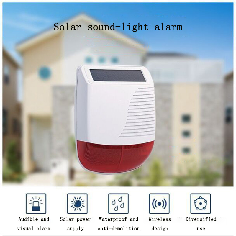 야외용 433MHz 무선 방수 스마트 청각 및 시각 경 - Alarm Siren Outdoor 리뷰 및 가격
