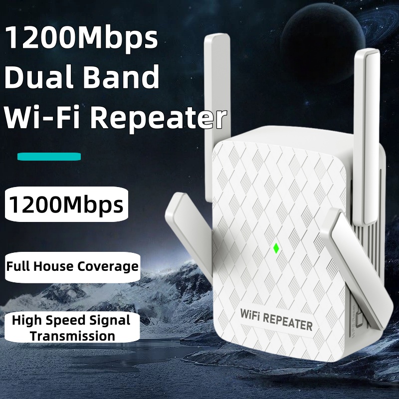 1200Mbps 무선 Wifi 익스텐더 Wifi 리피터 - Home Security Outdoor 리뷰 및 가격