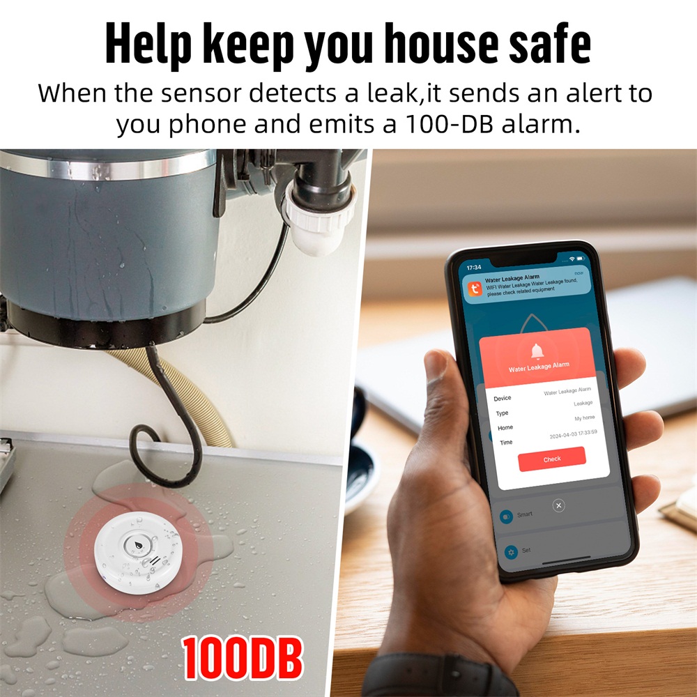 Fuers 누수 감지기 스마트 홈 알람, 투야 스마트  - Sim Gsm Alarm 리뷰 및 가격
