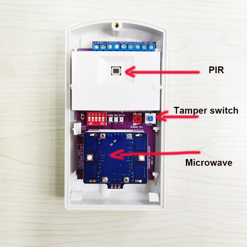 보안 경보 야외 방수 유선 모션 센서 듀얼 테크 PIR - Home Security Tech 리뷰 및 가격