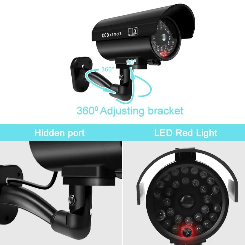 1PC 더미 보안 카메라 방수 실내외 가짜 CCTV 감 - Fake Camera Dummy 리뷰 및 가격