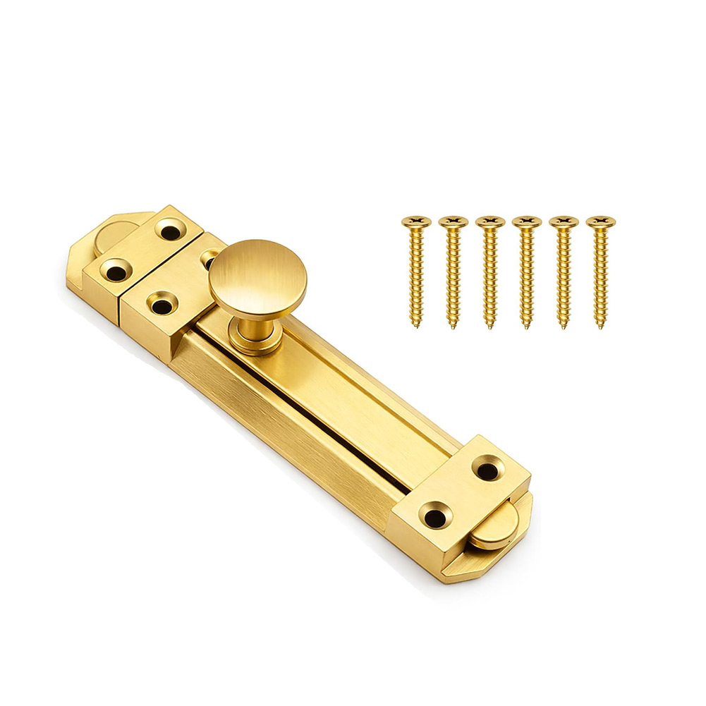 5인치 황동 슬라이딩 도어 잠금 장치, 가정용 욕실 캐 - Home Security Locks For Doors 리뷰 및 가격