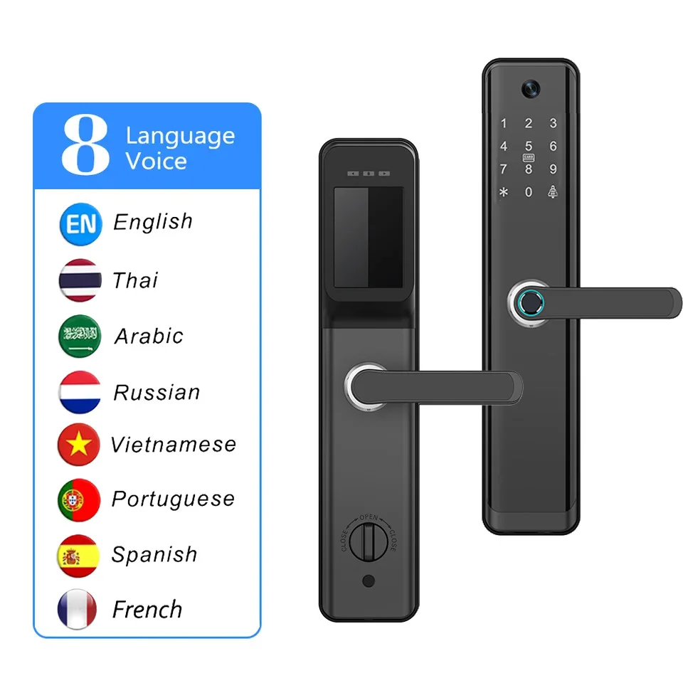 스마트 홈 보안 도어락 투야 와이파이 지문 코드 스크린 - Home Security Features 리뷰 및 가격