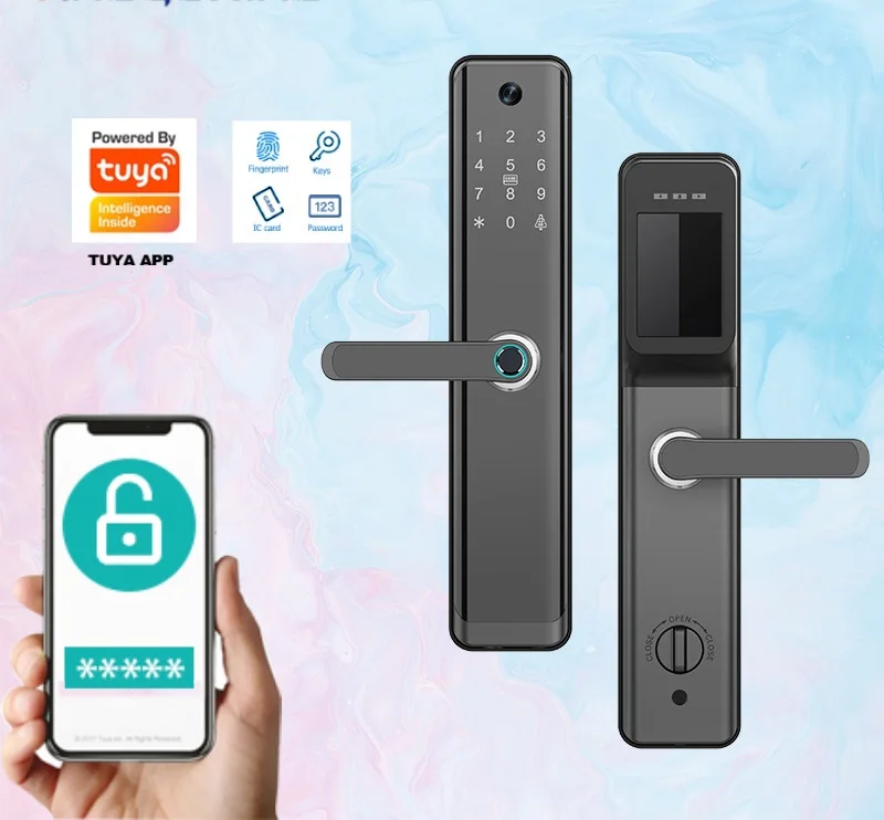 스마트 홈 보안 도어락 투야 와이파이 지문 코드 스크린 - Home Security Features 리뷰 및 가격