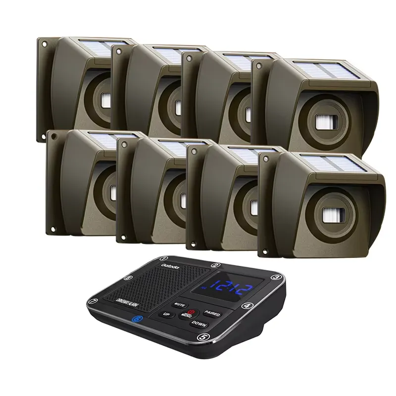 야외용 태양광 무선 차도 경보 시스템(PIR 모션 센서 - Home Security Outdoor 리뷰 및 가격