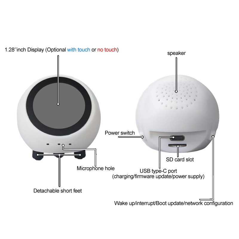 ESP32 S3 1.28 인치 N16R8 개발 보드 D - Home Security Ai 리뷰 및 가격