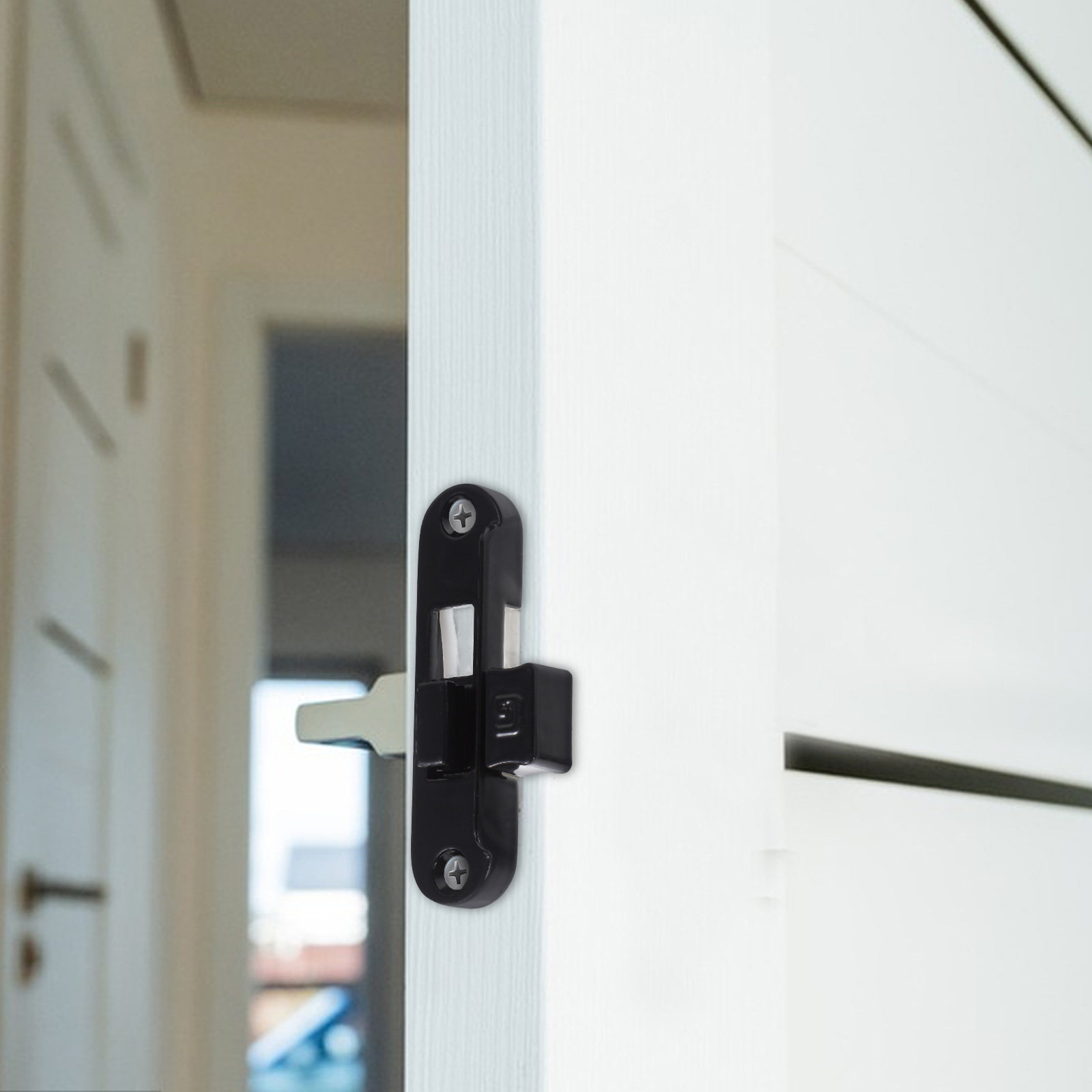 슬라이딩 윈도우 잠금장치 1세트, 초승달 디자인 금속  - Home Security Locks For Doors 리뷰 및 가격