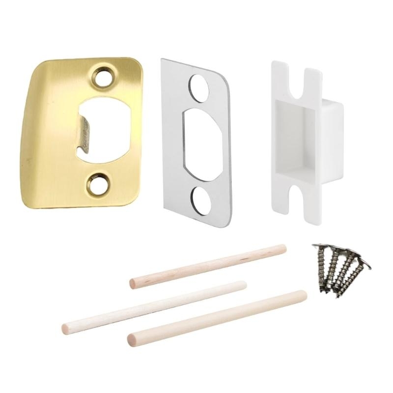 도어 스트라이크 플레이트 세트 우아한 도어 잠금 래치  - Home Security Locks For Doors 리뷰 및 가격