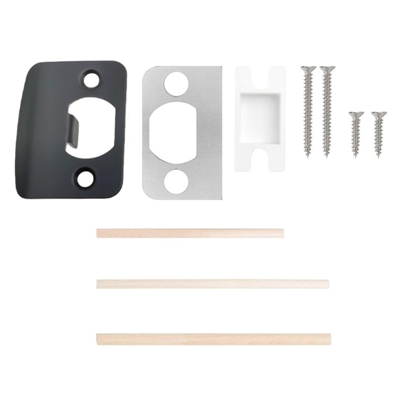 도어 스트라이크 플레이트 세트 우아한 도어 잠금 래치  - Home Security Locks For Doors 리뷰 및 가격