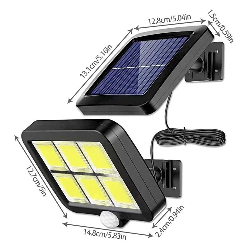 LED 태양광 분리형 벽등 야외 방수 모션 센서 3가지 - Home Security Beams 리뷰 및 가격