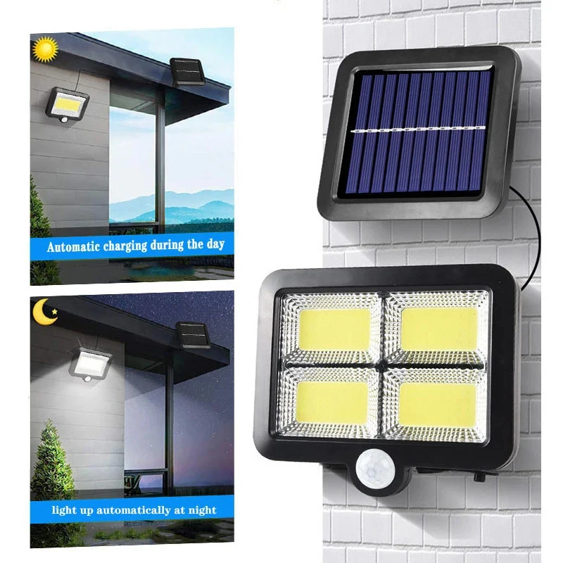 LED 태양광 분리형 벽등 야외 방수 모션 센서 3가지 - Home Security Beams 리뷰 및 가격