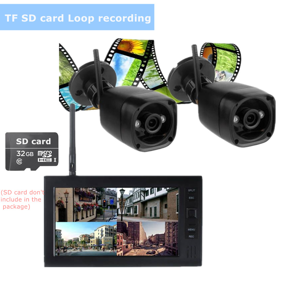 LCD CCTV 보안 시스템 와이파이 무선 카메라 비디 - Home Security Camera System 리뷰 및 가격