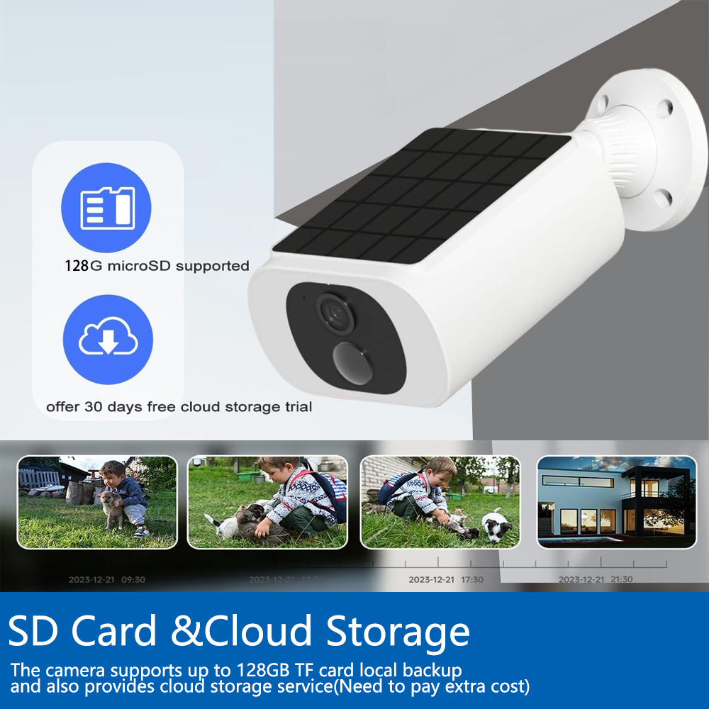 Tuya 5MP 태양광 보안 카메라 가정용 무선 야외  - Home Security Services 리뷰 및 가격