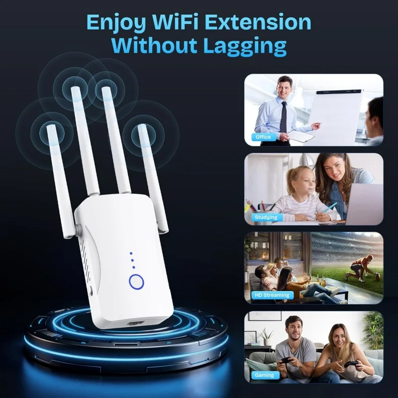 2.4G/5GHz 듀얼 밴드 와이파이 리피터 1200M - Home Security Outdoor 리뷰 및 가격