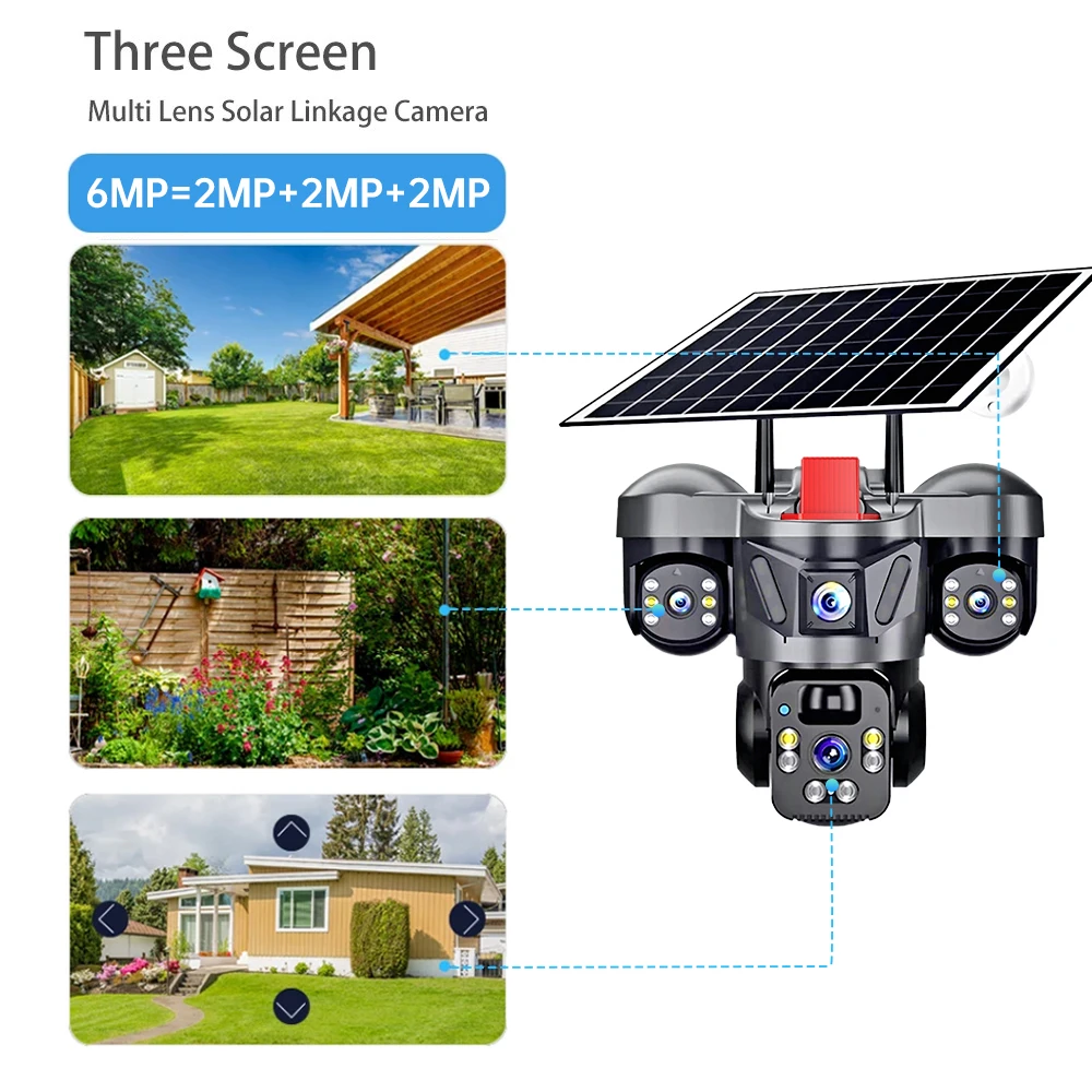 KERUI 야외 PTZ 6MP 4G SIM WIFI 태 - Home Security Diy 리뷰 및 가격