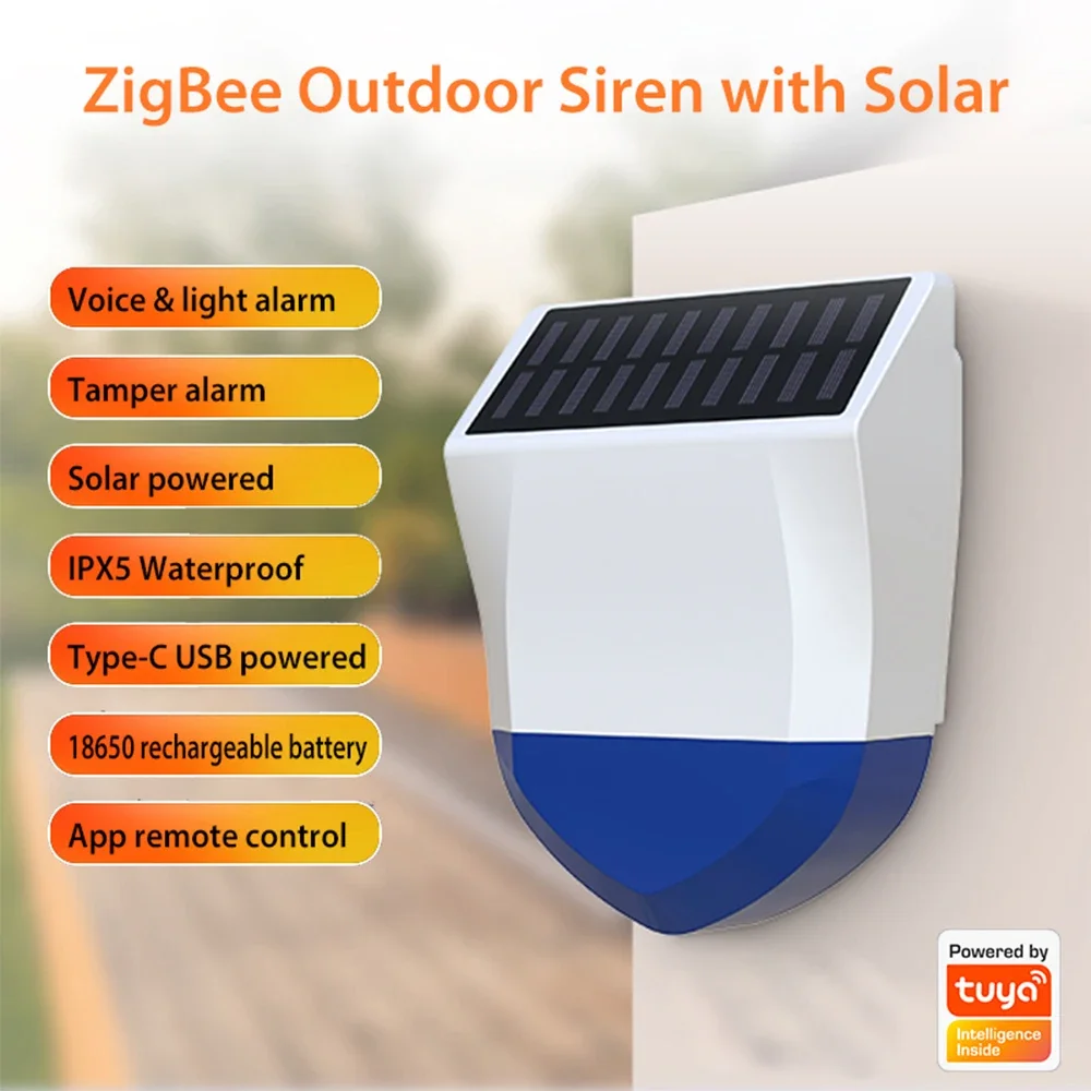 Tuya 스마트 Zigbee/Wifi 사이렌 알람 방수 - Alarm Siren Outdoor 리뷰 및 가격